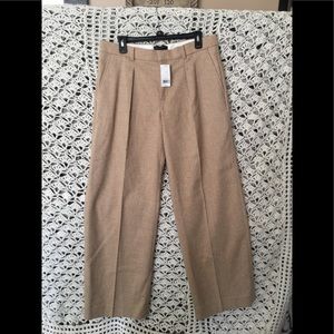 Banana Republic Tan Slacks (57%wool) S: 10 NWT